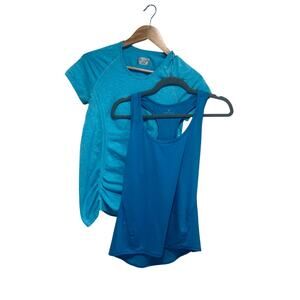 Athleta blue top and tank bundle